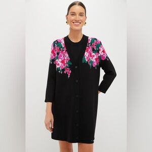 NWT Tuckernuck Climbing Roses Knit Liv Cardigan